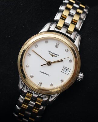 Longines Flagship Lady L4.274.3.27.7 Factory Diamond Dial Automatic Womens Watch