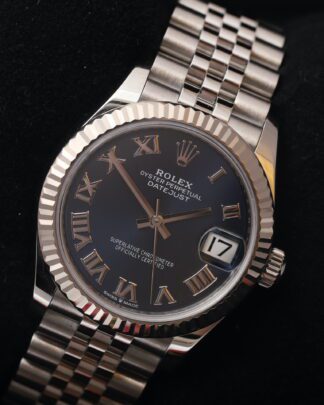 Rolex Datejust 31 278274 Blue Roman Dial Jubilee Bracelet 2021 Women's Watch