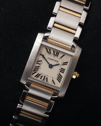 Cartier Tank Francaise W51007Q4/2384 18ct Yellow Gold 20mm Women's Watch