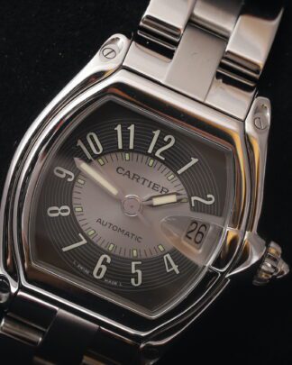 Cartier Roadster Grey Dial 37mm W62001V3 2510 Automatic Men's Watch