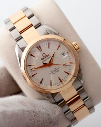 Omega Seamaster Aqua Terra 2304.30.00 Co-Axial 18ct Rose Gold 36mm Men's Watch