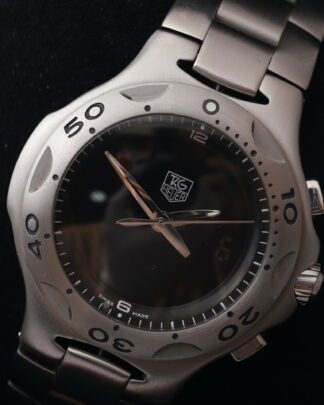 TAG Heuer Kirium CL111A.BA0700 39mm Digital Quartz Stainless Steel Men's Watch