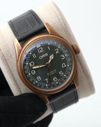 Oris Big Crown Pointer Date 80th Anniversary Bronze Green Dial 40mm Men's Watch