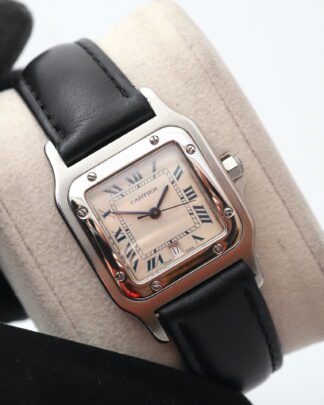 Cartier Santos Galbee 29mm Quartz Stainless Steel 987901 Men's Watch