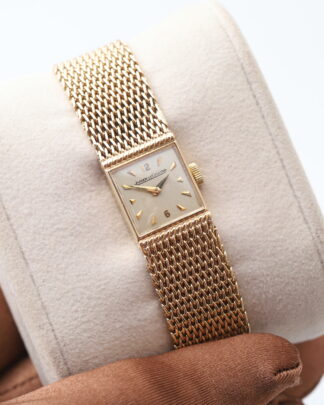 Jaeger-LeCoultre Vintage 9K Yellow Gold Manual Wind 15mm Women's Watch