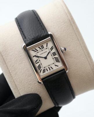 Cartier Tank Solo White Dial 3170 Quartz Stainless Steel Unisex Watch