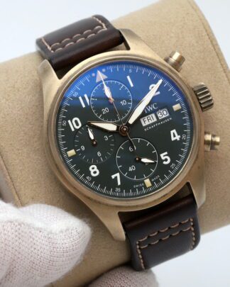 IWC Pilot Spitfire Chronograph Pilot’s Chronograph 41mm Bronze 2022 Men's Watch