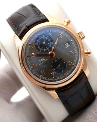IWC Portuguese Chronograph Classic IW390405 Automatic 18k Rose Gold 42mm