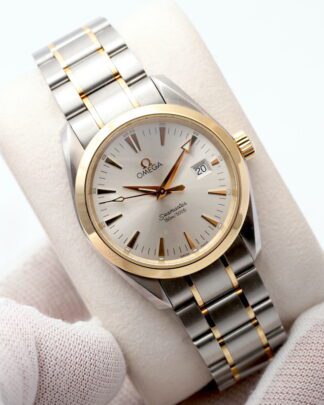Omega Seamaster Aqua Terra  Gold-Steel Mens Watch