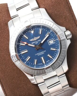 Breitling Avenger Automatic 43 Blue A17318 Stainless Steel Mens Watch