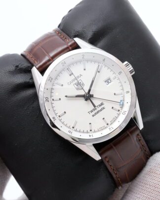 Tag Heuer Carrera Twin-Time 39mm WV2116 Steel Automatic Men's Watch