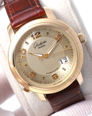 Glashutte Original PanoMaticCentral Chronograph XL Rose Gold 42mm Men's Watch