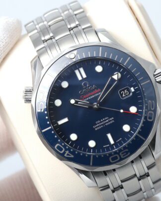 Omega Seamaster 300m Ceramic 2018 Stainless Steel 41mm Blue Dial Men's Watch