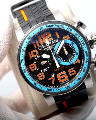 Graham Silverstone Stowe Gulf Blue D Limited Edition 48mm 2BLDC.B13A Men's Watch