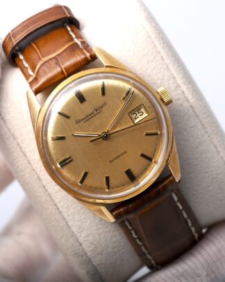 IWC (International Watch Co.) 810A 18ct Gold Automatic Vintage 34mm Men's Watch