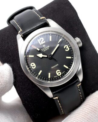 Tudor Ranger 79950 Stainless Steel 39mm Black Dial With Men's Watch