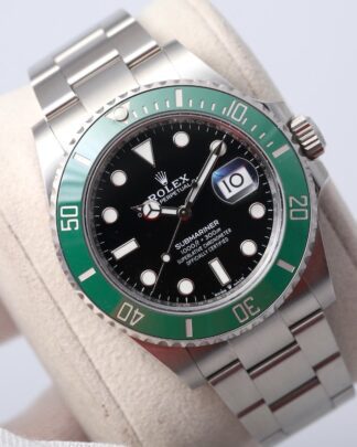 Rolex Submariner Date Starbucks 41mm 126610LV Black Dial Green Bezel Men's Watch