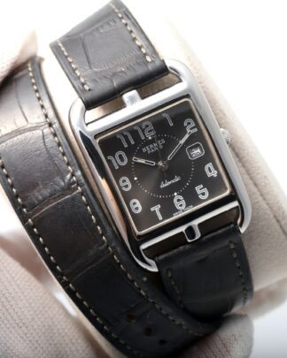 Hermes Cape Cod CC1.710 30x40mm Double Tour Strap Automatic Men’s Watch