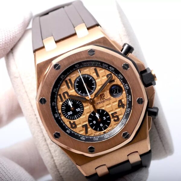 Audemars Piguet Royal Oak Offshore Brick 18ct Rose Gold 26470OR.OO.A Men's Watch