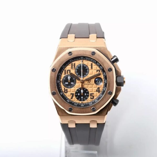 Audemars Piguet Royal Oak Offshore Brick 18ct Rose Gold 26470OR.OO.A Men's Watch