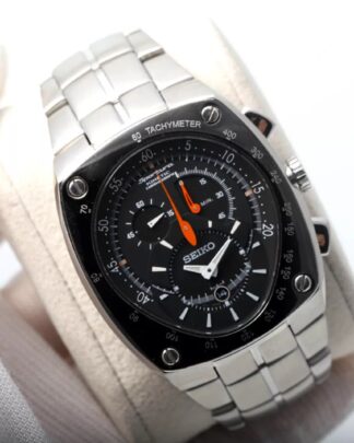 Seiko Sportura Kinetic Racing 7L22-0AD0 Chronograph Steel Men's Watch