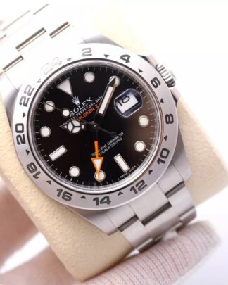 Rolex Explorer II Black Dial 42mm 216570 Stainless Steel Men's Watch