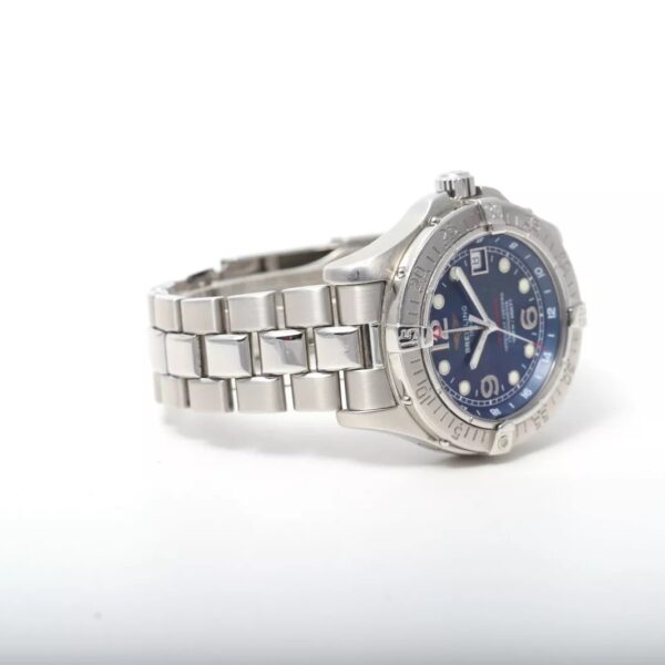 Breitling Superocean GMT Automatic A32360 Blue Dial 42mm Men' s Watch