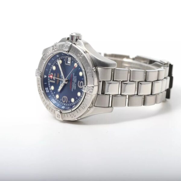 Breitling Superocean GMT Automatic A32360 Blue Dial 42mm Men' s Watch