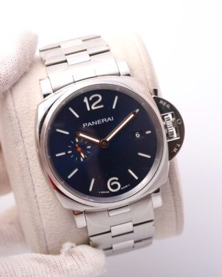 Panerai Luminor Due PAM01124 PAM1124 42MM Blue Dial Automatic Men's Watch