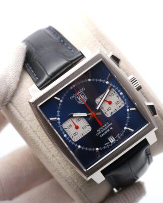 TAG Heuer Monaco Calibre 12 CAW2111.FC6183 Steve McQueen Blue Steel Men's Watch
