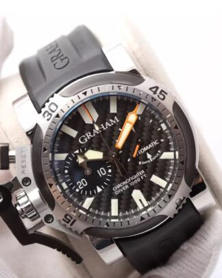 Graham Chronofighter Oversize Diver 2OVDIV Automatic 47mm Steel Men's Watch