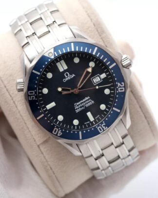 Omega Seamaster Diver 300M 196.1523 Quartz 41mm Blue Dial Men's Watch