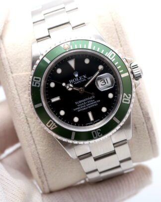 Rolex Submariner 2006 Green "Kermit” 16610LV Stainless Steel 40mm Men's Watch