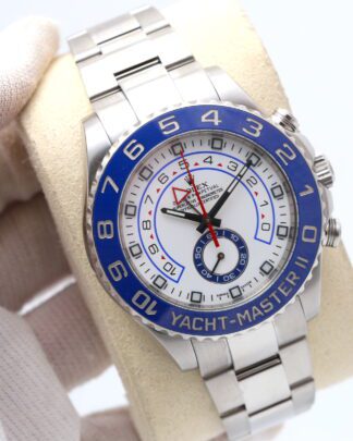 Rolex Yacht-Master II 116680 44mm Blue Bezel Chronograph Oyster Men's Watch