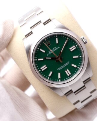 Rolex Oyster Perpetual 124300 41mm Mint Green Dial UNWORN 2025 Men's Watch