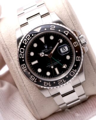 Rolex GMT-Master II 116710LN 40mm Ceramic Black Stainless Steel Men's Watch