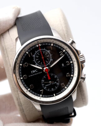 IWC Portugieser Yacht Club Chrono IW390204 43mm Black Dial Men's Watch