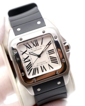 Cartier Santos 2656 Large Automatic 38mm Steel Men’s Watch