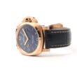 Panerai Luminor Marina PAM01112 44mm Blue Dial 18ct Rose Gold Men’s Watch