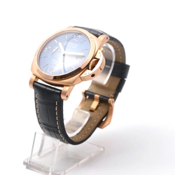 Panerai Luminor Marina PAM01112 44mm Blue Dial 18ct Rose Gold Men’s Watch