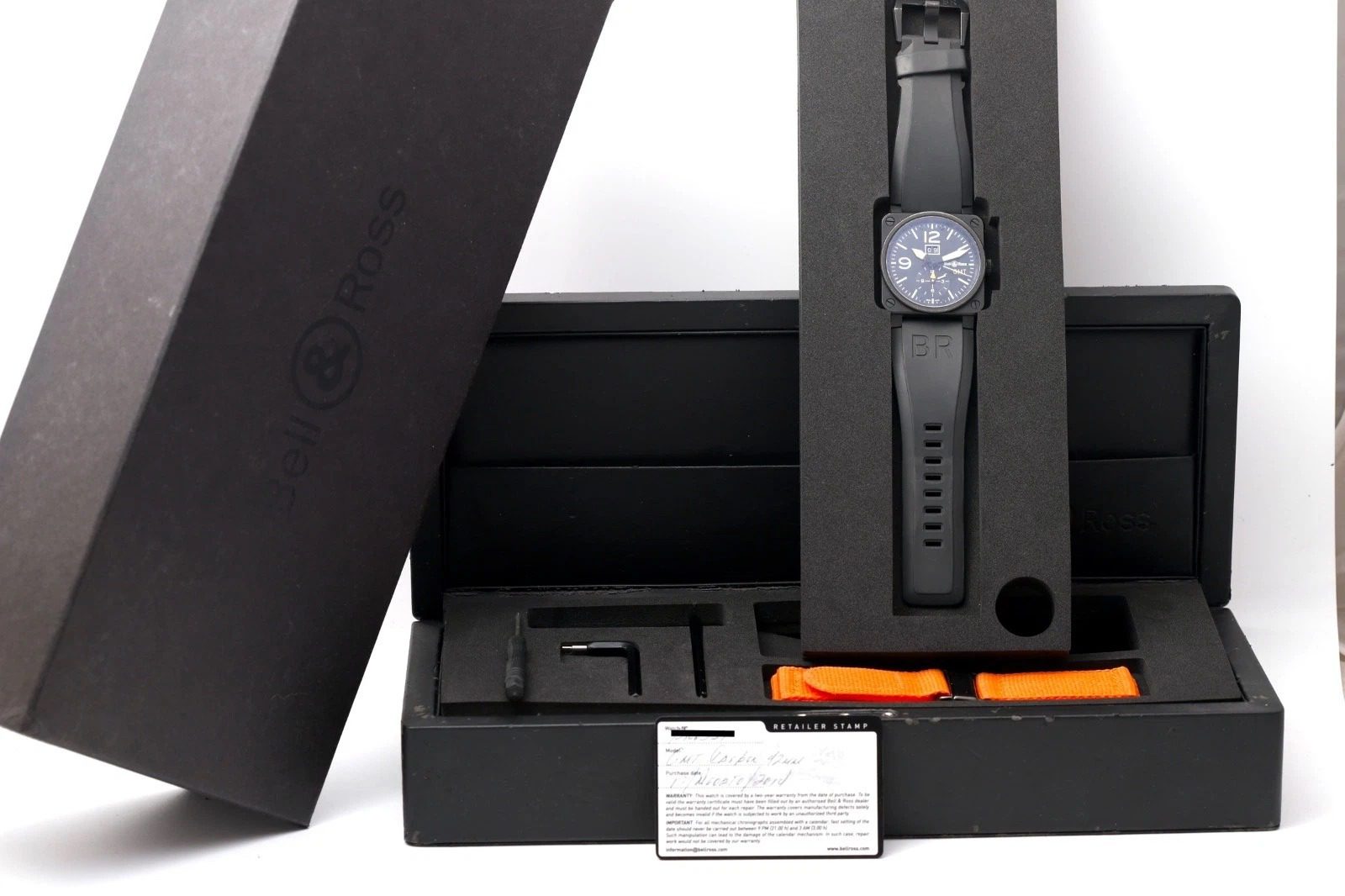 Bell & Ross BR 03-51 42mm Black Dial Steel Rubber Strap Men's Watch Bell & Ross BR 03-51 42mm Black Dial Steel Rubber Strap Men's Watch