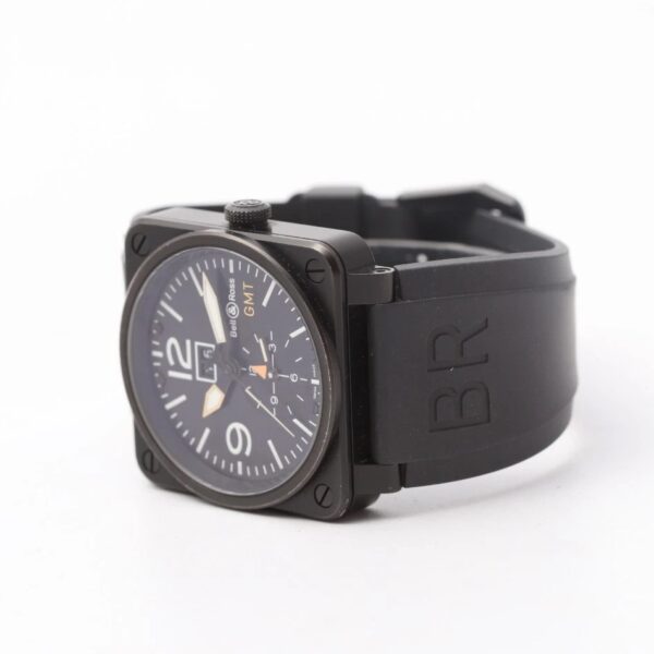 Bell & Ross BR 03-51 42mm Black Dial Steel Rubber Strap Men's Watch