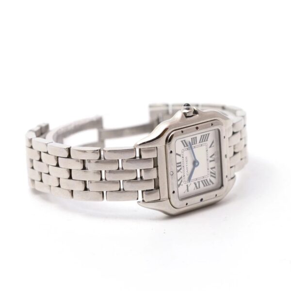 Cartier Panthère 4016 Steel 27mm Dial with Gem-Set Bezel Women's Watch
