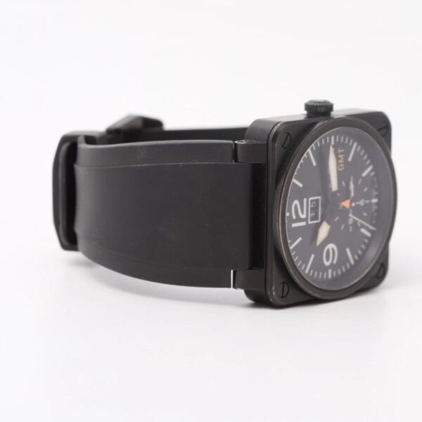 Bell & Ross BR 03-51 42mm Black Dial Steel Rubber Strap Men's Watch
