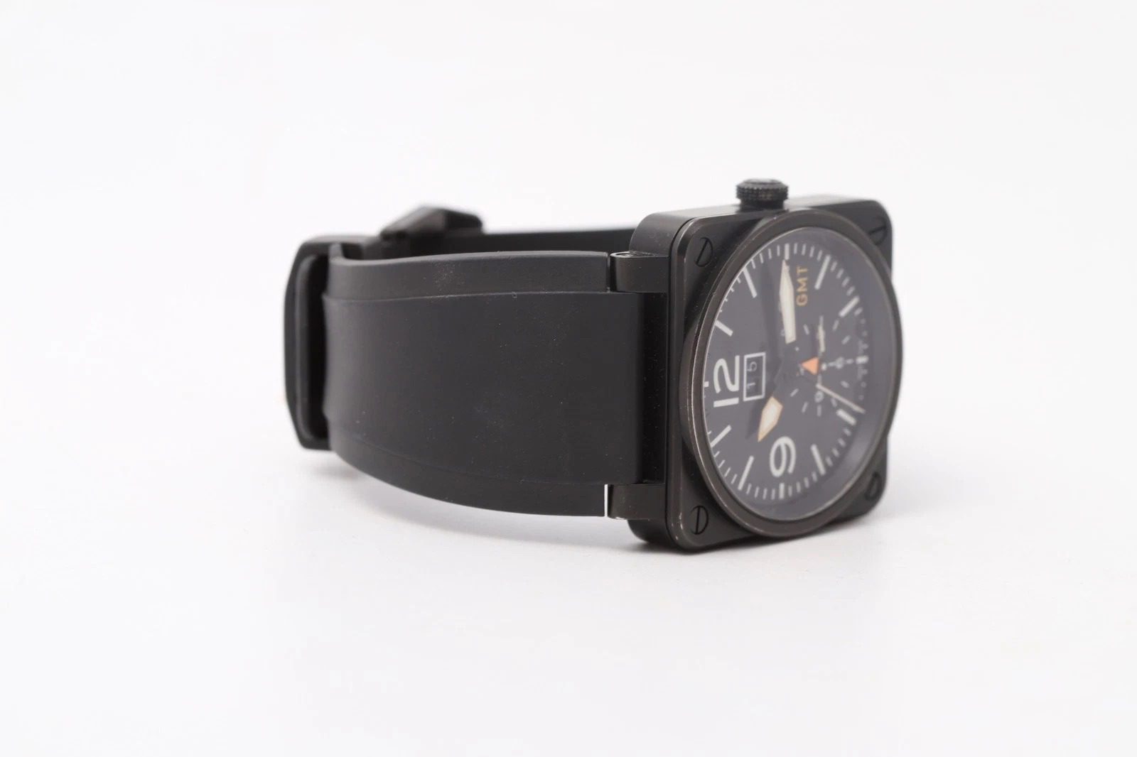 Bell & Ross BR 03-51 42mm Black Dial Steel Rubber Strap Men's Watch