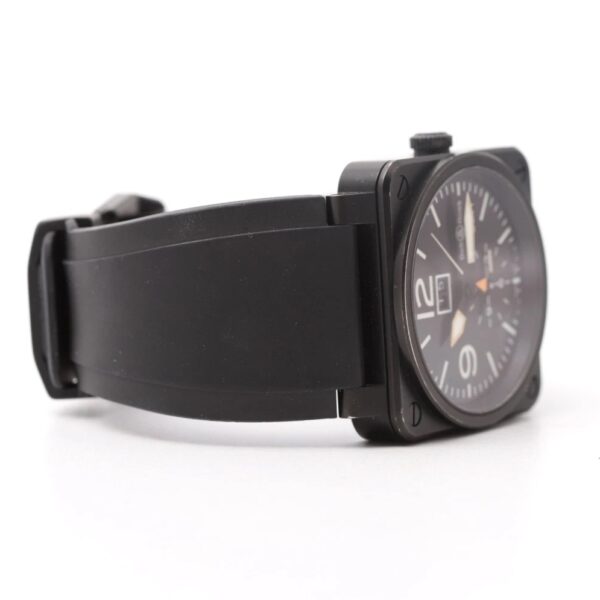 Bell & Ross BR 03-51 42mm Black Dial Steel Rubber Strap Men's Watch