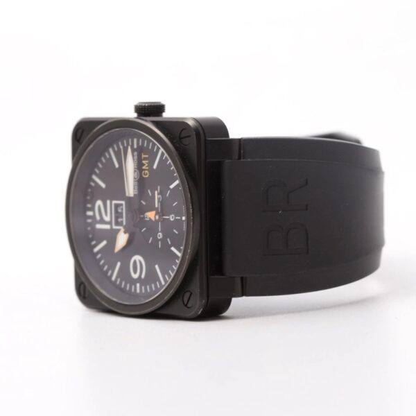 Bell & Ross BR 03-51 42mm Black Dial Steel Rubber Strap Men's Watch