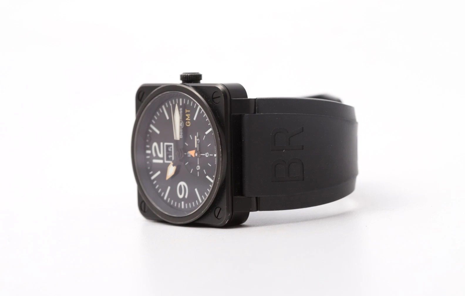 Bell & Ross BR 03-51 42mm Black Dial Steel Rubber Strap Men's Watch