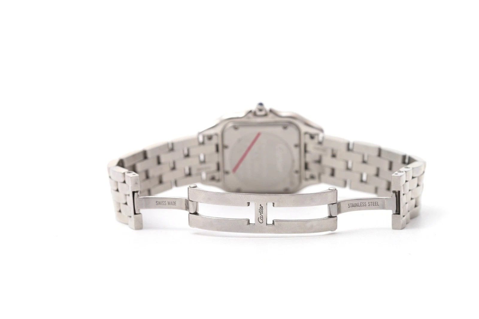 Cartier Panthère 4016 Steel 27mm Dial with Gem-Set Bezel Women's Watch