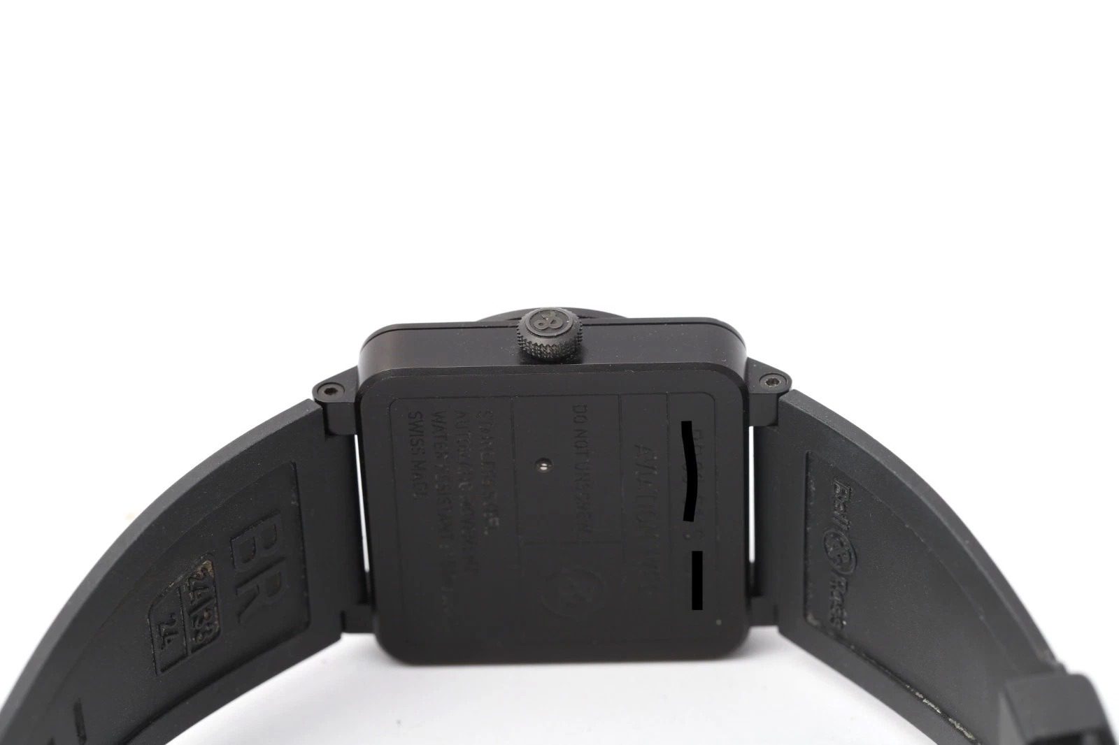 Bell & Ross BR 03-51 42mm Black Dial Steel Rubber Strap Men's Watch